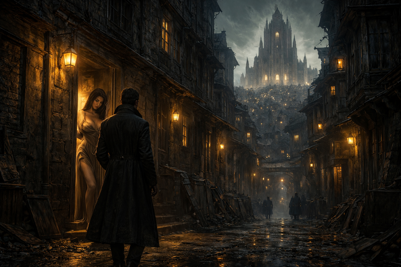 Troubled Streindarke registrar Albrecht prowls the seedy lower wards looking for paid affection